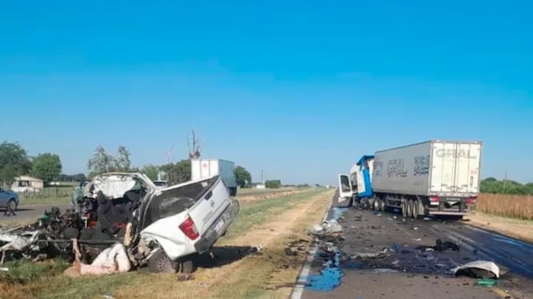 El accidente ocurrió este viernes en Entre Ríos.