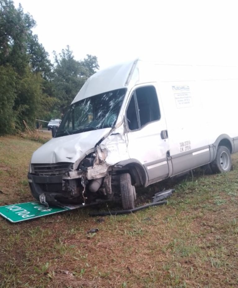 El accidente ocurrió minutos antes de las 7 en la Ruta Provincial 5.