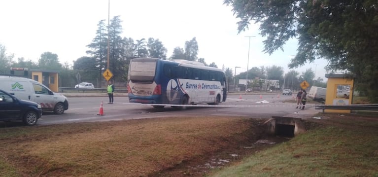 El accidente ocurrió minutos antes de las 7 en la Ruta Provincial 5.