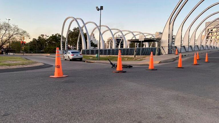 El accidente sucedió el viernes 9 de septiembre. Foto: Cadena 3.