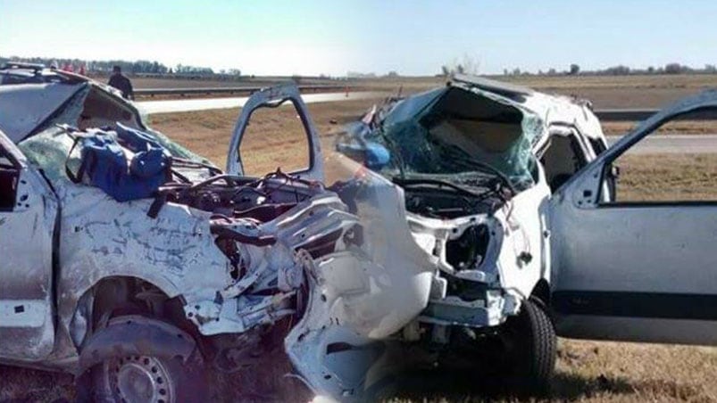 El accidente sucedió en el sentido hacia Córdoba.