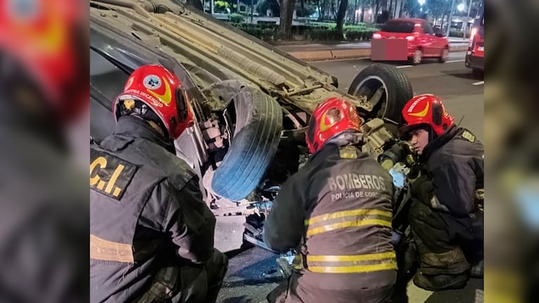 El accidente sucedió en inmediaciones de plaza Colón.
