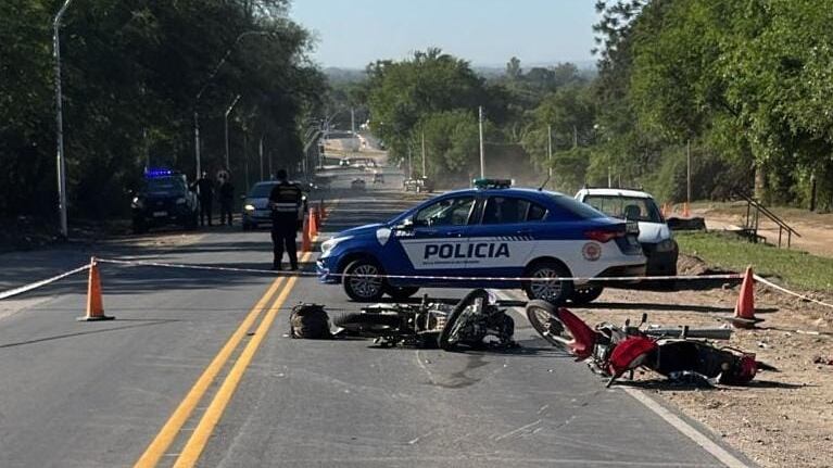 El accidente sucedió minutos después de las 7 de la mañana.