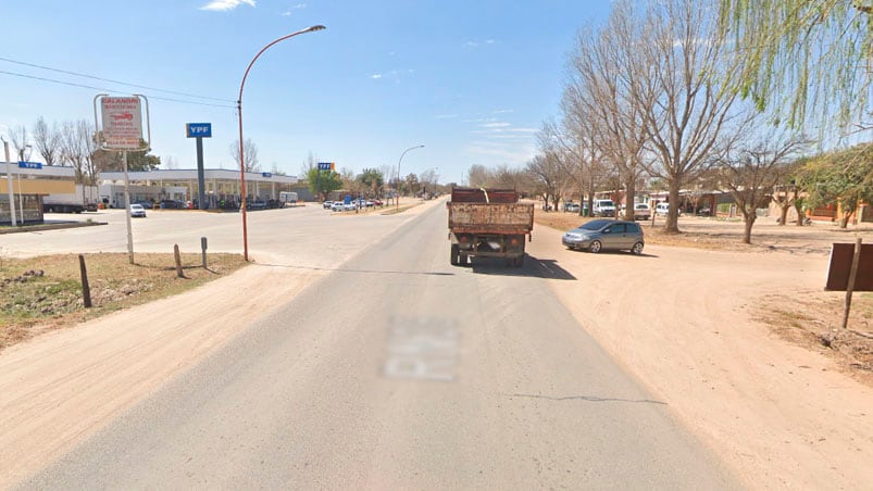 El accidente tuvo lugar en el cruce de la calle Córdoba y en la Ruta Nacional 38. 