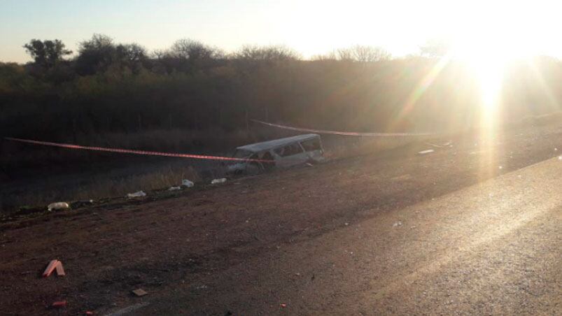 El accidente tuvo lugar sobre Ruta Nacional 38.