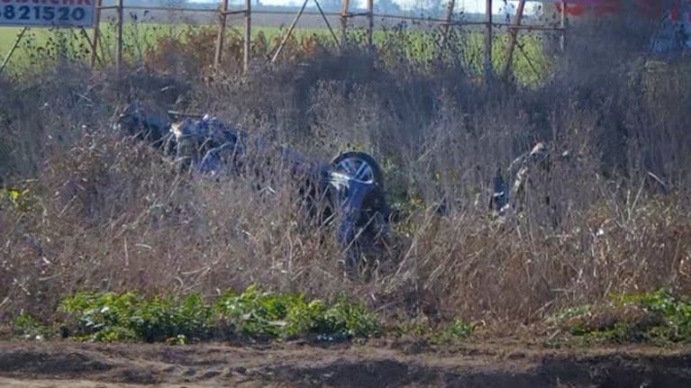 El accidente vial terminó con cuatro jóvenes muertos.