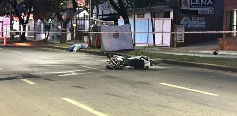El acompañante quedó internado en el Tránsito Cáceres.