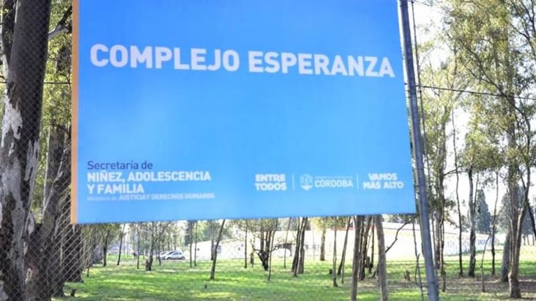 El adolescente estuvo alojado dos meses en el Complejo Esperanza.