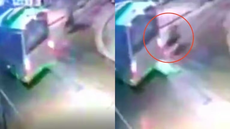 El adolescente murió en el acto a partir del violento impacto.