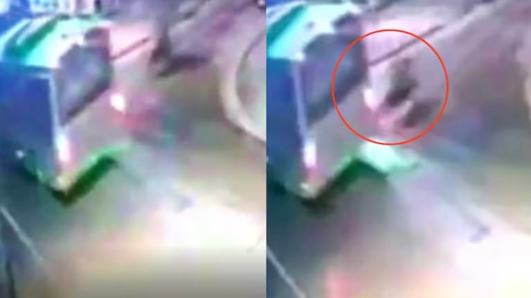 El adolescente murió en el acto a partir del violento impacto.