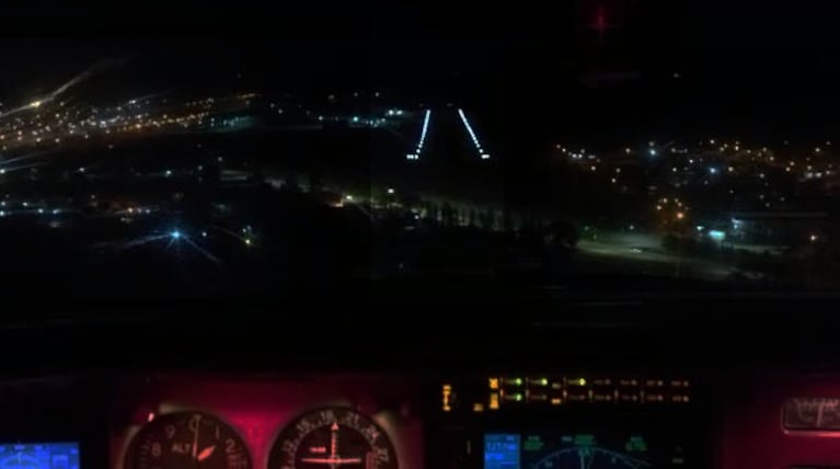 El aeroclub explicó la importancia de actualizar el sistema lumínico.