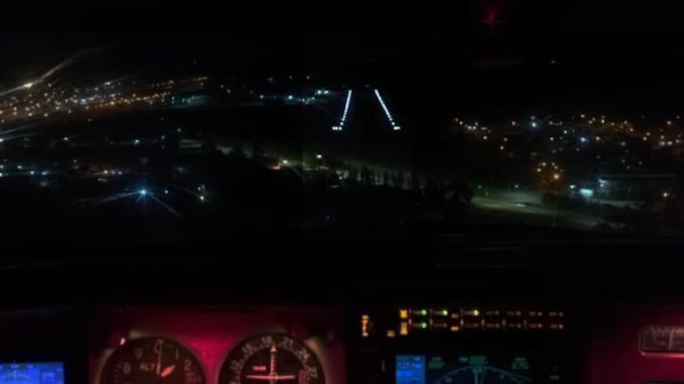 El aeroclub explicó la importancia de actualizar el sistema lumínico.