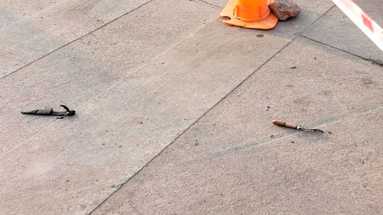 El agresor le clavó un cuchillo a Catalano a la altura del corazón.