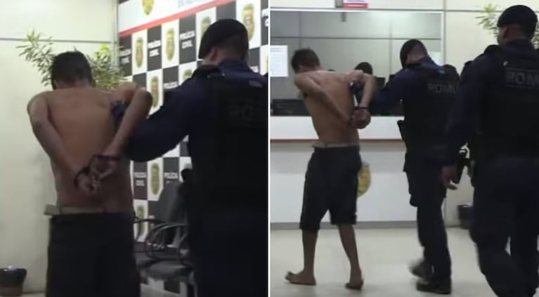 El agresor quedó detenido.