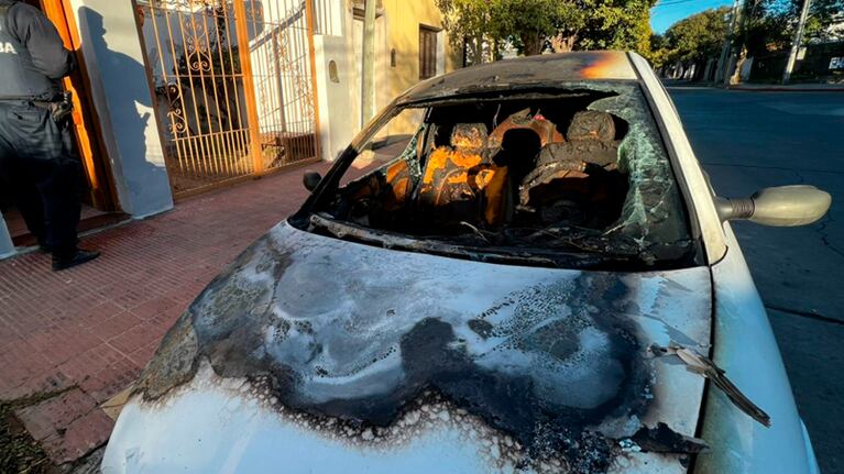 El agresor y su cómplice quedaron detenidos.