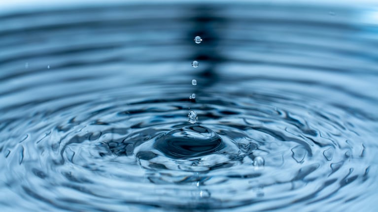 El agua, siempre saludable.