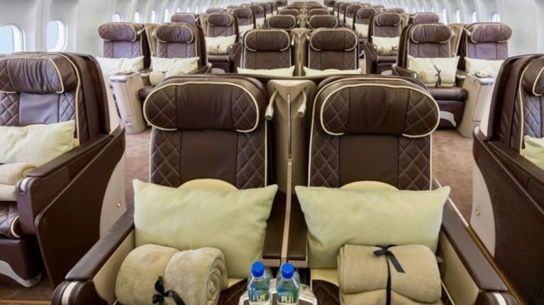 El Airbus A340 VIP fue alquilado por la AFA.