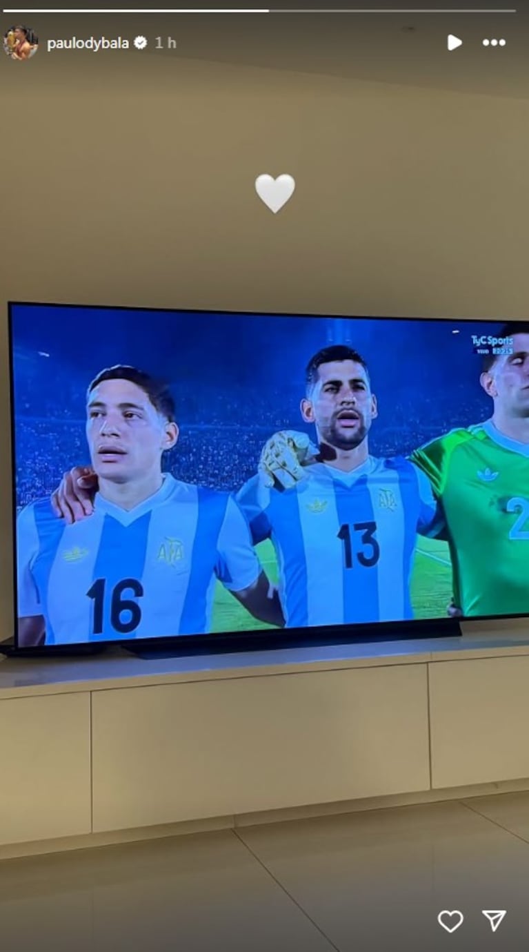 El aliento de Dybala a la Selección.