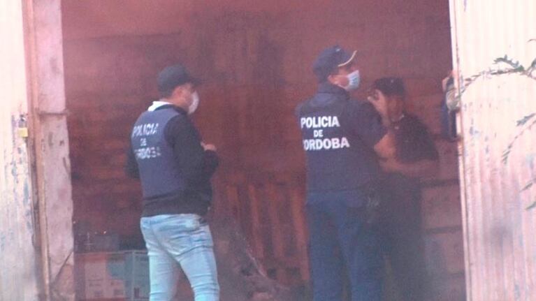 El allanamiento en Huinca Renancó.