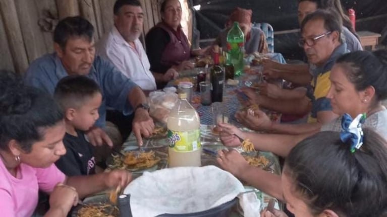 El almuerzo antes de la desaparición de Loan.