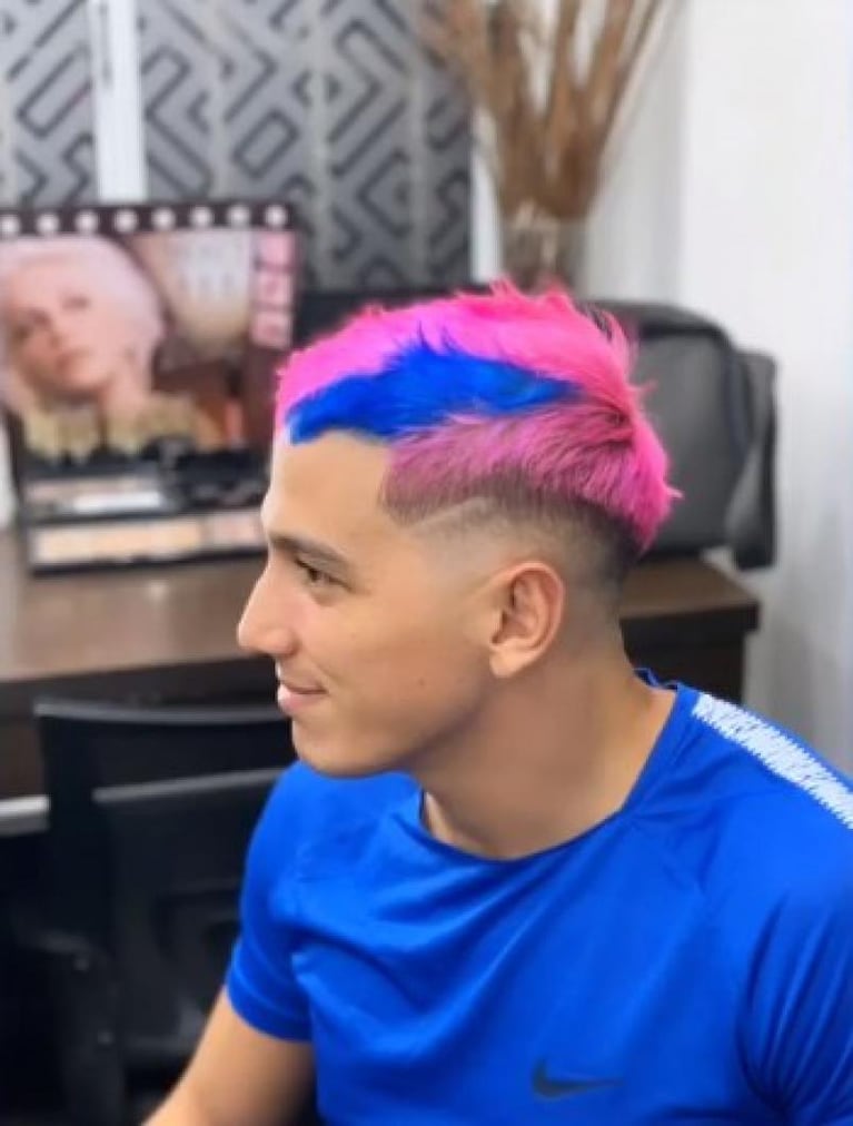 El alocado nuevo look de Facu Herrera