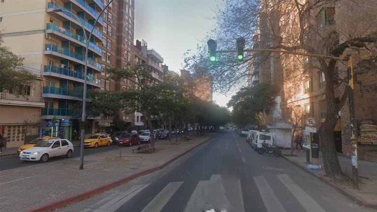 El animal fue encontrado en la esquina de Ambrosio Olmos y Chile, en barrio Nueva Córdoba.