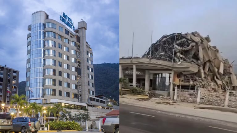 El antes y después de Venezuela tras el terremoto.
