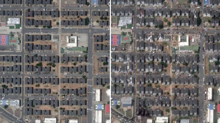 El antes y después de Venezuela tras el terremoto.