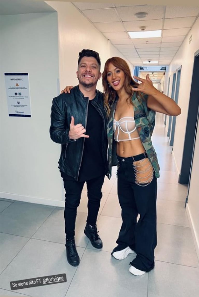 El anuncio de Damián Córdoba junto a Flor Vigna