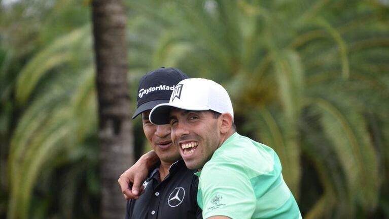 El Apache es habitué en las canchas de golf.