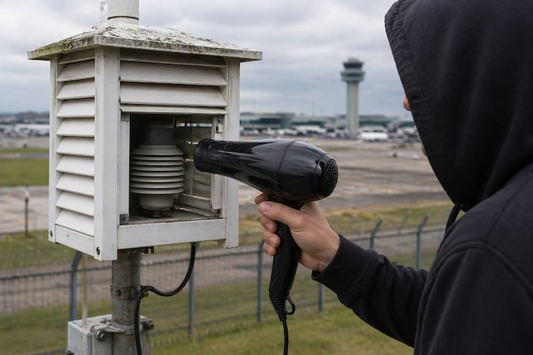 El apostador manipuló el sensor de temperatura. Foto: imagen ilustrativa.