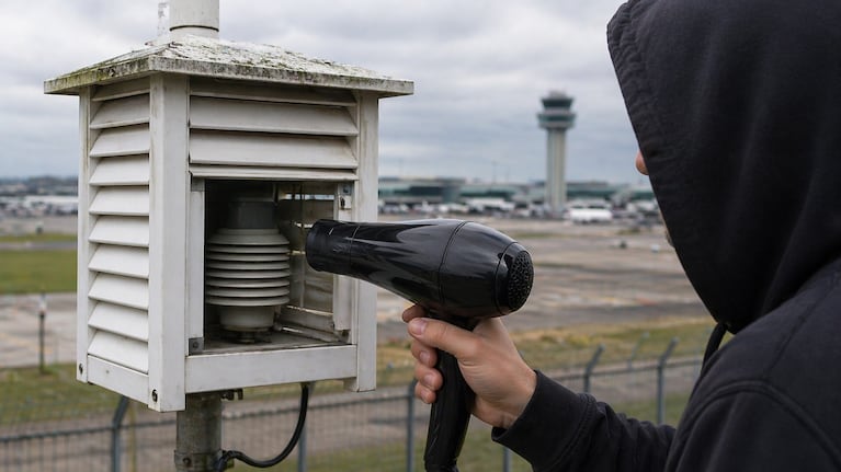 El apostador manipuló el sensor de temperatura. Foto: imagen ilustrativa.
