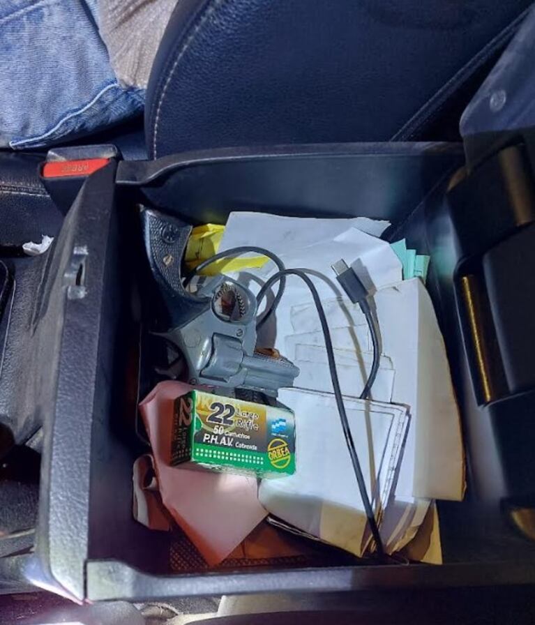 El arma fue requisada en San Luis.