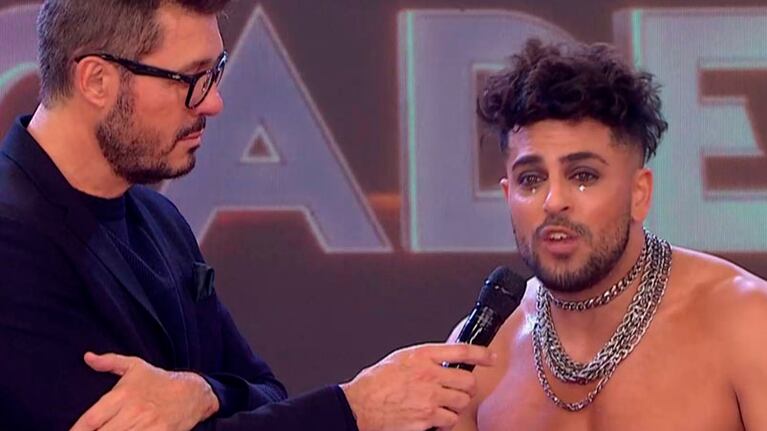 El artista brindó una profunda reflexión sobre la pista de Showmatch.