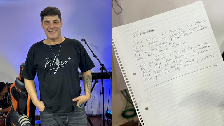 El artista compuso una canción en cinco minutos en vivo.