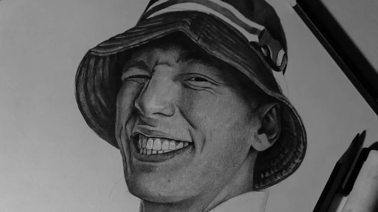 El artista cordobés que retrata cuarteteros