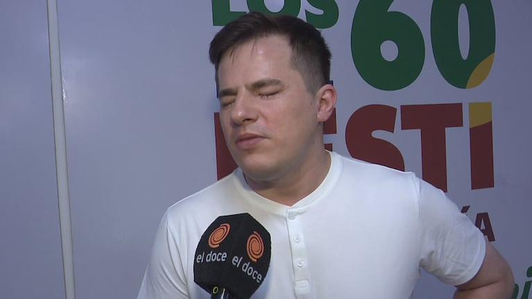 El artista dialogó con Telenoche y expresó su alegría por el presente de La Konga.