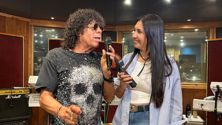 El artista nos abrió las puertas de la Cueva en el último ensayo previo a su show a Buenos Aires.