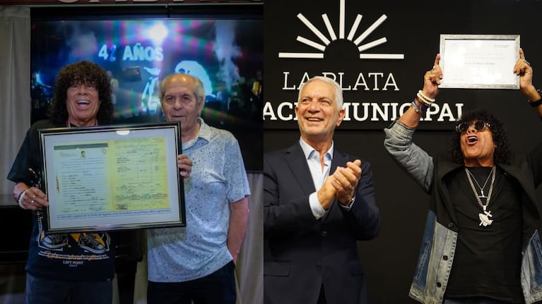 El artista recibió dos reconocimientos por su trayectoria en el cuarteto.