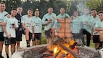 El asado que la Selección comió durante la Copa América.