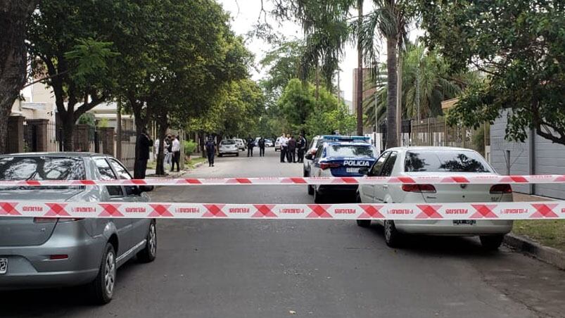 El asalto terminó con un ladrón muerto. 