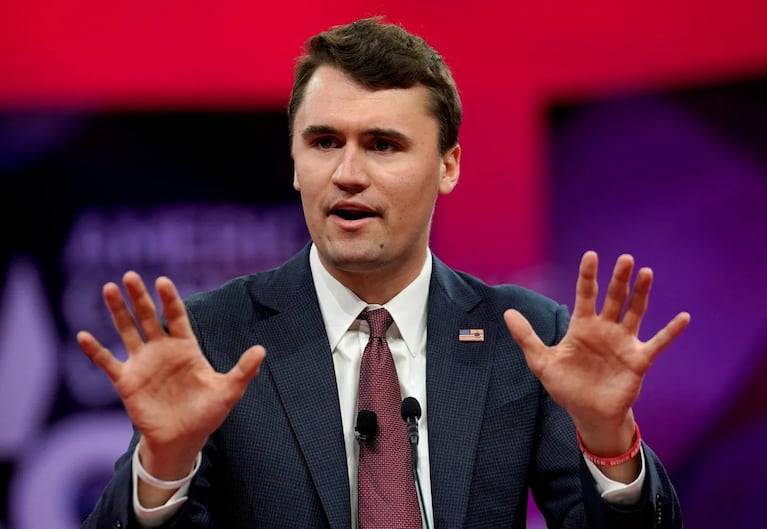 EL asesinado Charlie Kirk, aliado de Donald Trump. (Gentileza TRT Global).