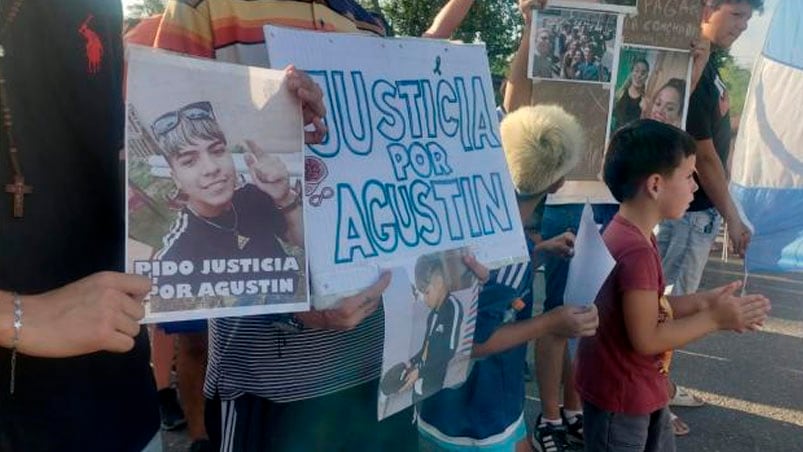 El asesinato de Agustín fue el sábado 8 de enero. 