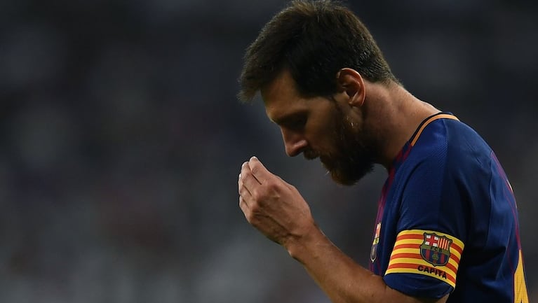 El astro del fútbol repudió el atentado en Barcelona.