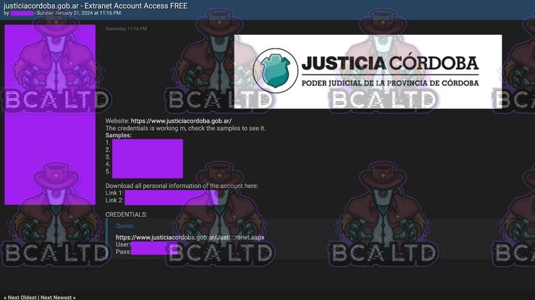 El ataque fue advertido por un especialista y difundido en redes sociales.