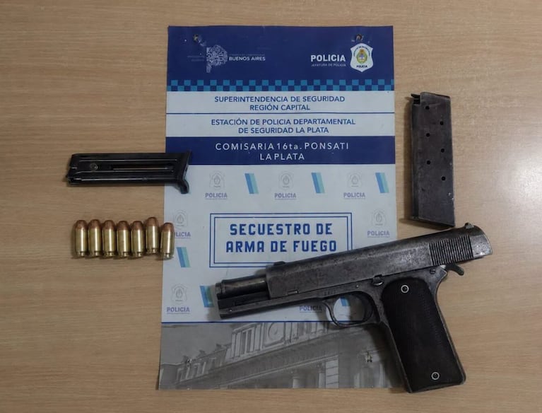 El ataque fue en una casa de La Plata.