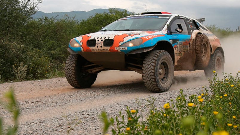 El auto 409 del francés Lionel Baud. Foto: EFE