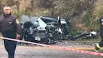 El auto de la víctima fatal quedó totalmente destruido y la ruta fue cortada por varios minutos.