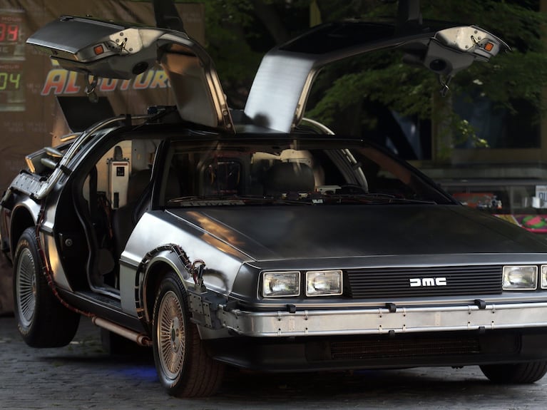 El auto de Volver al Futuro fue visto en las calles de Córdoba. Imagen ilustrativa.