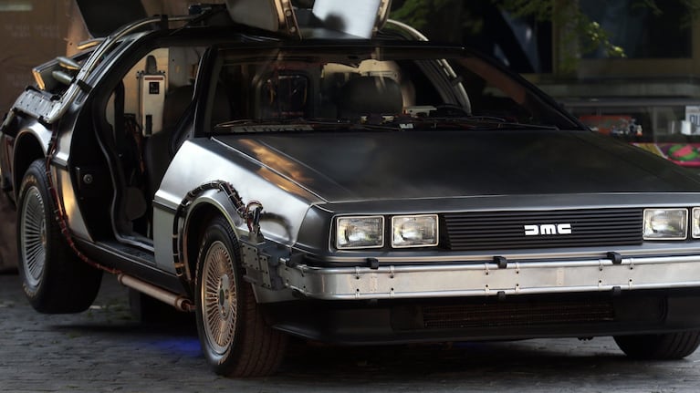El auto de Volver al Futuro fue visto en las calles de Córdoba. Imagen ilustrativa.